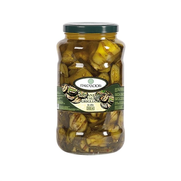 Aubergine Grillad i olja 3 kg