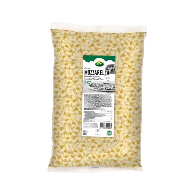 Mozzarella tärnad 22% Arla®Pro 6x2 kg