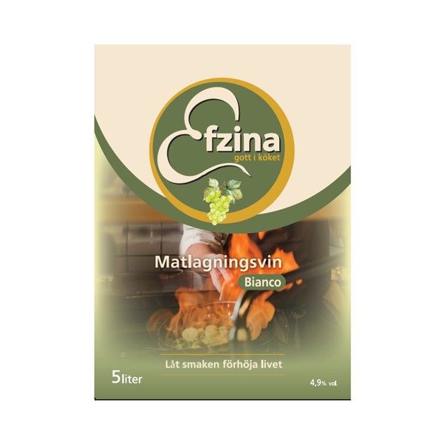 Matlagningsvin vitt 5 liter