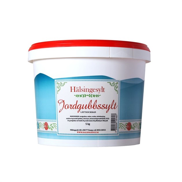 Jordgubbssylt 5kg Hälsingesylt