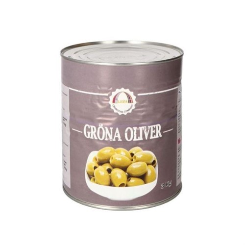 Oliver gröna utan kärna 3 kg
