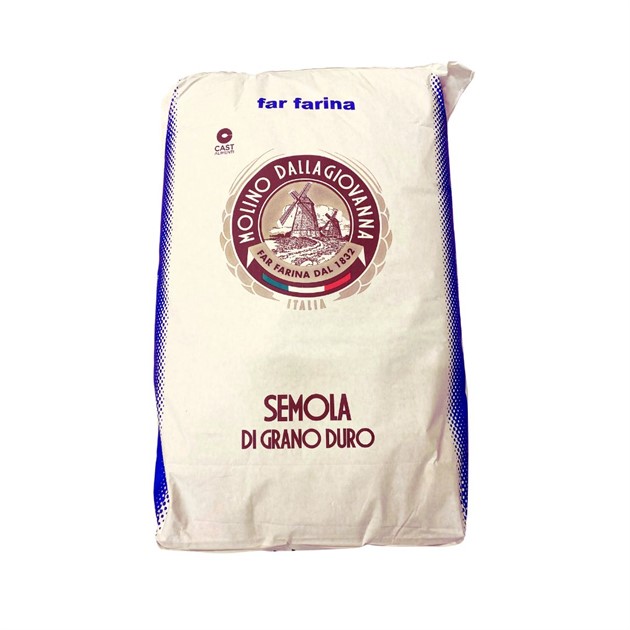 Vetemjöl Semola Gran Duro Finmalen Blå 25 kg