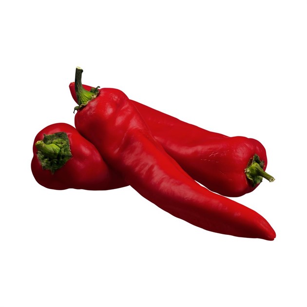 Paprika Spets röd 2st/fp