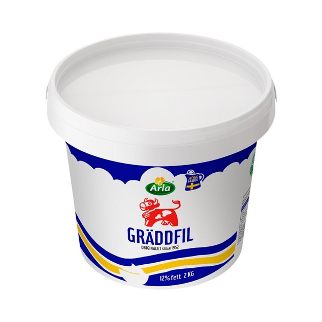 Gräddfil Arla burk 2 kg
