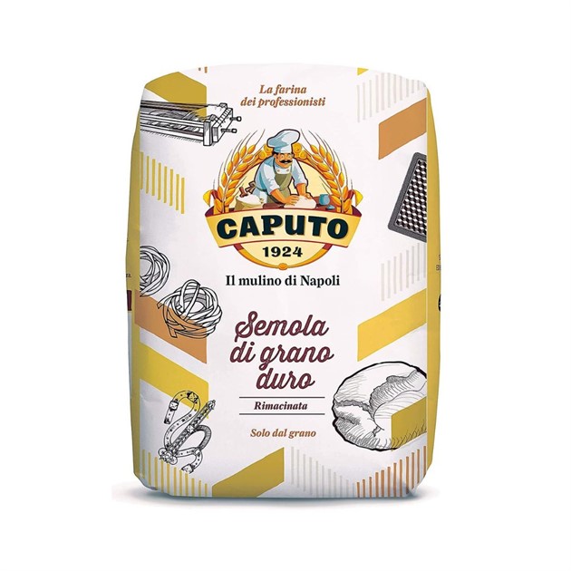 Vetemjöl Caputo Semola Rimacinata 5 kg
