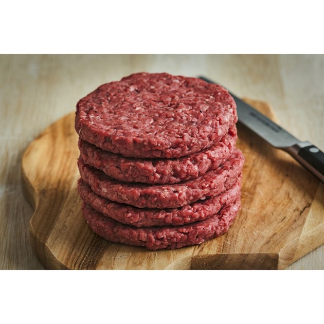 Hamburgare/smashburgare 100g fryst 90st/fp