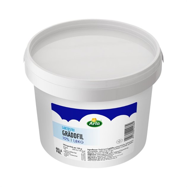 Gräddfil Laktosfri 1,8 kg