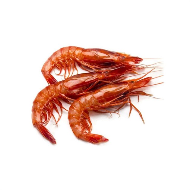 Rödräkor m huvud och skal ARG Fryst